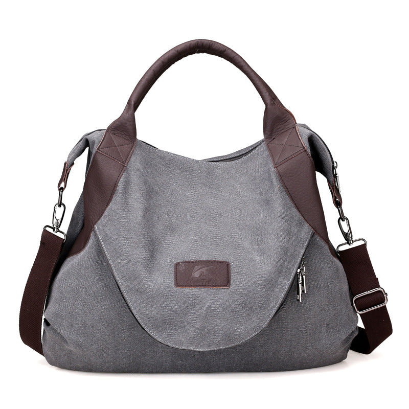 Large Pocket Canvas Tote