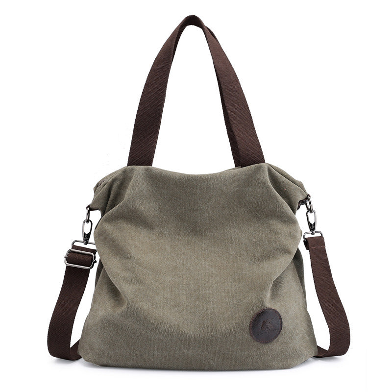 Large Pocket Canvas Tote