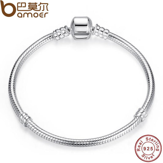 Sterling Silver Snake Chain Bangle