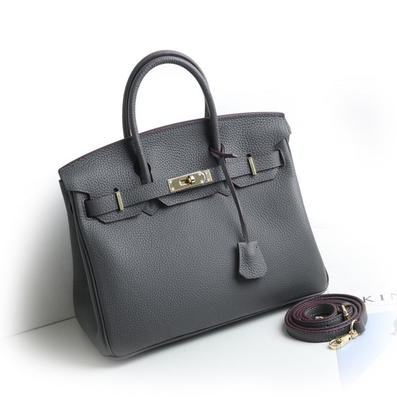 Genuine Leather Baotou Shoulder Bag