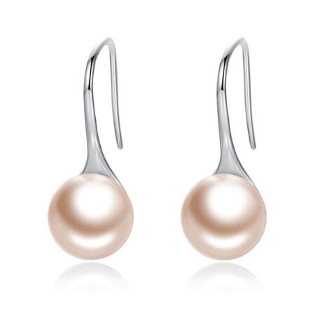 Sterling Silver Pearl Drop Earrings