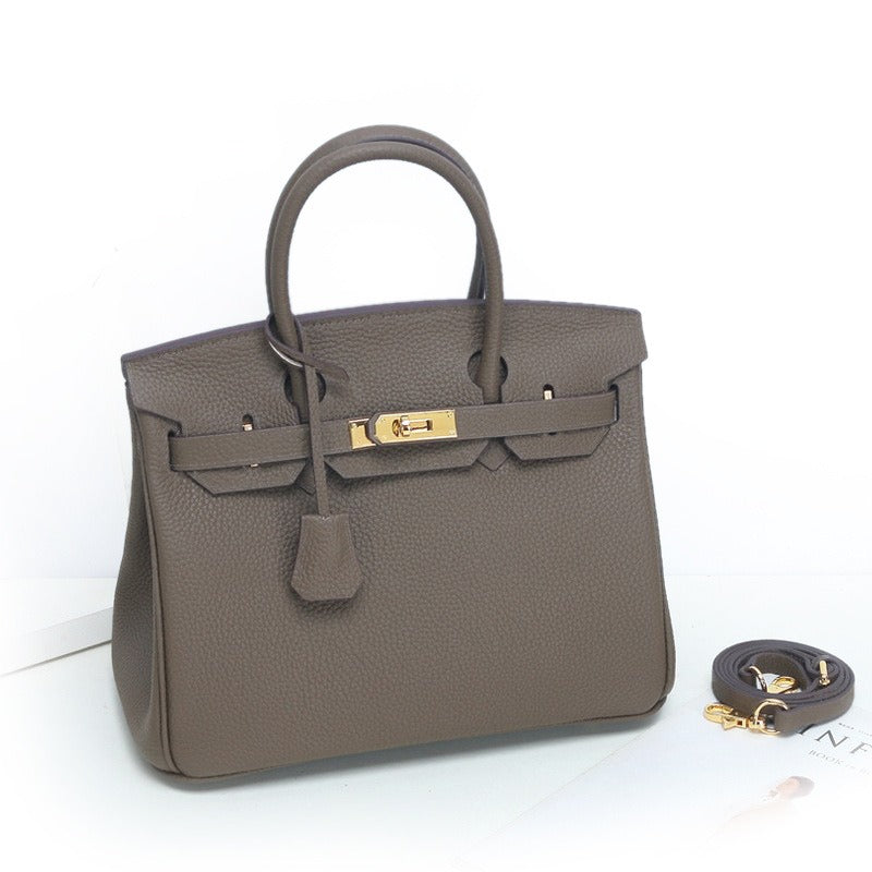 Genuine Leather Baotou Shoulder Bag