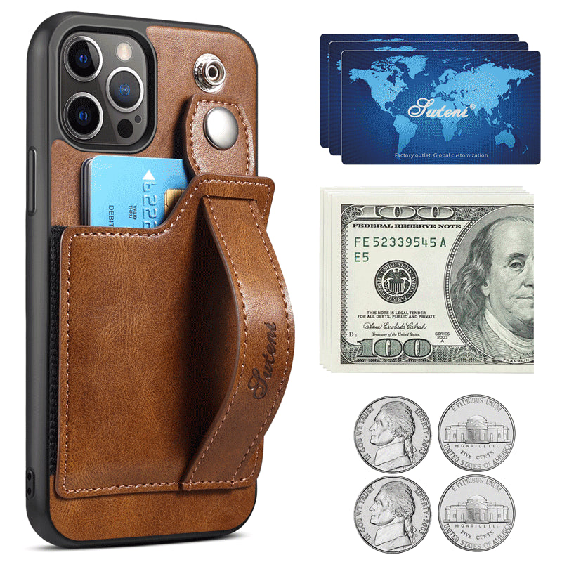 PU Leather Phone Case iPhone 14Pro