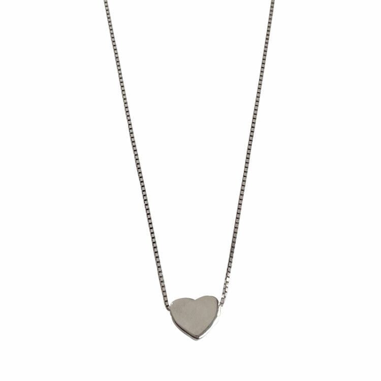 Sterling Silver Heart Necklace