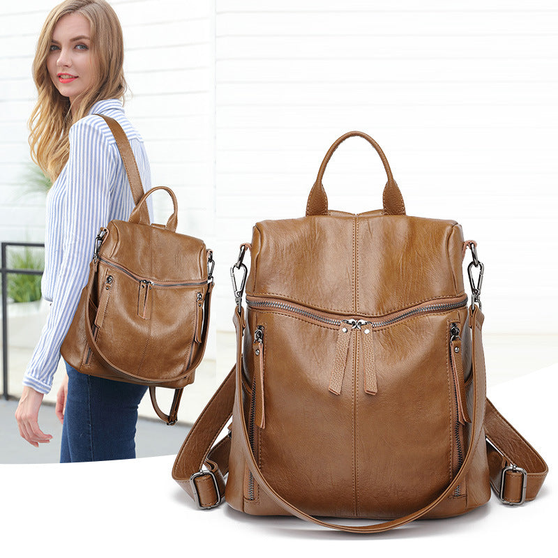 Leather Backpack