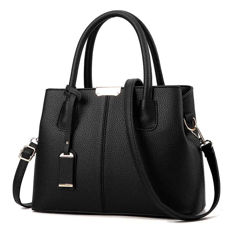 Genuine Leather Casual Tote